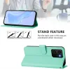 Phonesta Soft Skin Book Wallet Case hoesje voor HMD Skyline - Mintgroen 3