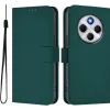 Phonesta Soft Skin Book Wallet Case hoesje voor Xiaomi Redmi 14C / Xiaomi Poco C75 - Donkergroen