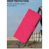 Phonesta Soft Skin Book Wallet Case hoesje voor Xiaomi Redmi 14C / Xiaomi Poco C75 - Hot Pink 6