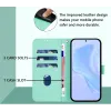Phonesta Soft Skin Book Wallet Case hoesje voor Xiaomi Redmi 14C / Xiaomi Poco C75 - Mintgroen 4