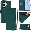Phonesta Soft Skin Book Wallet Case hoesje voor Samsung Galaxy S25 Ultra - Donkergroen 2