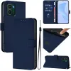 Phonesta Soft Skin Book Wallet Case hoesje voor HMD Pulse/Pulse Plus/Pulse Pro - Donkerblauw 2