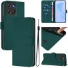 Phonesta Soft Skin Book Wallet Case hoesje voor Motorola Moto G17/G17 Power/G15/G15 Power - Donkergroen 2
