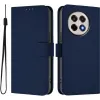 Phonesta Soft Skin Book Wallet Case hoesje voor OnePlus 13R - Donkerblauw