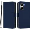 Phonesta Soft Skin Book Wallet Case hoesje voor Xiaomi Poco X7 Pro - Donkerblauw