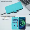 Phonesta Soft Skin Book Wallet Case hoesje voor Xiaomi Redmi 14C / Xiaomi Poco C75 - Zeeblauw 7