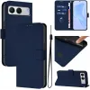 Phonesta Soft Skin Book Wallet Case hoesje voor OnePlus Nord 4 - Donkerblauw 2