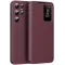 Phonesta Smart Window Book Wallet Case hoesje voor Samsung Galaxy S24 Ultra - Bordeaux