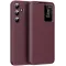 Phonesta Smart Window Book Wallet Case hoesje voor Samsung Galaxy S25 Plus - Bordeaux