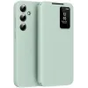 Phonesta Smart Window Book Wallet Case hoesje voor Samsung Galaxy S24 FE - Lichtgroen