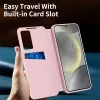 Phonesta Smart Window Book Wallet Case hoesje voor Samsung Galaxy S25 Edge - Roze 8