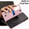 Phonesta Smart Window Book Wallet Case hoesje voor Samsung Galaxy Z Fold 7 - Roze 2