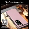 Phonesta Smart Window Book Wallet Case hoesje voor Samsung Galaxy Z Fold 7 - Roze 7