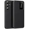 Phonesta Smart Window Book Wallet Case hoesje voor Samsung Galaxy S25 FE - Zwart 0