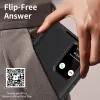 Phonesta Smart Window Book Wallet Case hoesje voor Samsung Galaxy S25 FE - Zwart 6