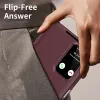 Phonesta Smart Window Book Wallet Case hoesje voor Samsung Galaxy A37 - Bordeaux 4