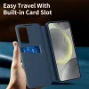 Phonesta Smart Window Book Wallet Case hoesje voor Samsung Galaxy A37 - Donkerblauw 6