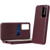 Phonesta Smart Window Book Wallet Case hoesje voor Samsung Galaxy S26 Ultra - Bordeaux