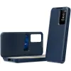 Phonesta Smart Window Book Wallet Case hoesje voor Samsung Galaxy S26 Ultra - Donkerblauw 0