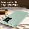 Phonesta Smart Window Book Wallet Case hoesje voor Samsung Galaxy S26 Ultra - Lichtgroen 3