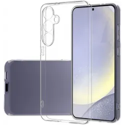 Phonesta Ultra-Thin Silicone Back Cover hoesje voor Samsung Galaxy S24 FE - Transparant