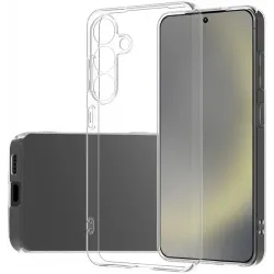 Phonesta Ultra-Thin Silicone Back Cover hoesje voor Samsung Galaxy S25 Plus - Transparant