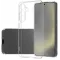 Phonesta Ultra-Thin Silicone Back Cover hoesje voor Samsung Galaxy S25 Plus - Transparant