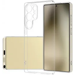 Phonesta Ultra-Thin Silicone Back Cover hoesje voor Samsung Galaxy S25 Ultra - Transparant