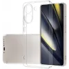 Phonesta Ultra-Thin Silicone Back Cover hoesje voor Xiaomi Poco X7 Pro - Transparant