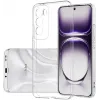Phonesta Ultra-Thin Silicone Back Cover hoesje voor Oppo Reno12 Pro - Transparant