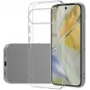 Phonesta Ultra-Thin Silicone Back Cover hoesje voor Google Pixel 10 Pro XL - Transparant