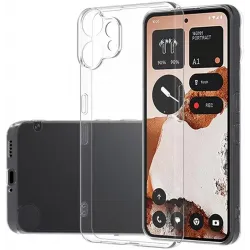 Phonesta Ultra-Thin Silicone Back Cover hoesje voor Nothing CMF Phone 2 Pro - Transparant