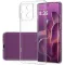 Phonesta Ultra-Thin Silicone Back Cover hoesje voor Motorola Edge 60 / Edge 60 Fusion - Transparant