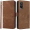 Phonesta Vintage Skin Book Wallet Case hoesje voor OnePlus Nord CE 4 Lite - Bruin