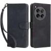Phonesta Vintage Skin Book Wallet Case hoesje voor OnePlus 12 - Zwart
