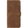 Phonesta Vintage Skin Book Wallet Case hoesje voor OnePlus 12R - Bruin 8