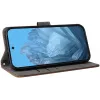 Phonesta Vintage Skin Book Wallet Case hoesje voor Google Pixel 9 Pro XL - Bruin 3