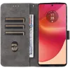 Phonesta Vintage Skin Book Wallet Case hoesje voor Motorola Edge 50 Fusion - Bruin 2