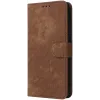 Phonesta Vintage Skin Book Wallet Case hoesje voor Motorola Edge 50 Fusion - Bruin 7