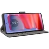 Phonesta Vintage Skin Book Wallet Case hoesje voor Motorola Edge 50 / Edge 50 Pro - Zwart 3
