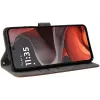 Phonesta Vintage Skin Book Wallet Case hoesje voor Motorola Moto G17/G17 Power/G15/G15 Power - Bruin 3