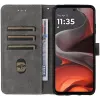Phonesta Vintage Skin Book Wallet Case hoesje voor Motorola Moto G17/G17 Power/G15/G15 Power - Zwart 2