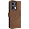 Phonesta Vintage Skin Book Wallet Case hoesje voor Oppo Reno13 Pro - Bruin 8