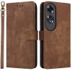 Phonesta Vintage Skin Book Wallet Case hoesje voor Oppo A60 4G - Bruin