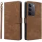 Phonesta Vintage Skin Book Wallet Case hoesje voor Realme 14x / C75 - Bruin