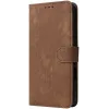 Phonesta Vintage Skin Book Wallet Case hoesje voor Realme 14x / C75 - Bruin 6