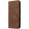 Phonesta Vintage Skin Book Wallet Case hoesje voor Realme GT 7 Pro - Bruin 7