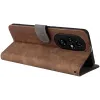 Phonesta Vintage Skin Book Wallet Case hoesje voor HONOR 200 Pro - Bruin 4