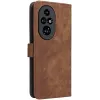 Phonesta Vintage Skin Book Wallet Case hoesje voor HONOR 200 Pro - Bruin 7