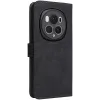 Phonesta Vintage Skin Book Wallet Case hoesje voor HONOR Magic6 Pro - Zwart 7